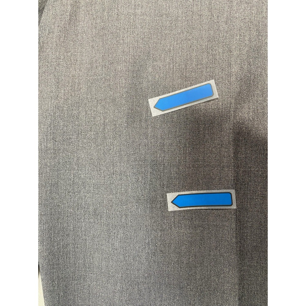 Loro Piana Super 130s Merino 6 East Dress Pants (40x30.5 Cuffed) Flat Front Gray - Picture 16 of 16